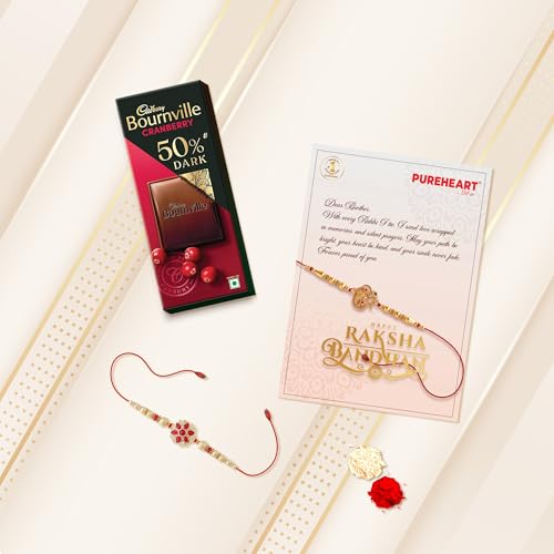 PUREHEART Rakhi Gift Hamper Dry Fruits Gift for Rakhi Combo